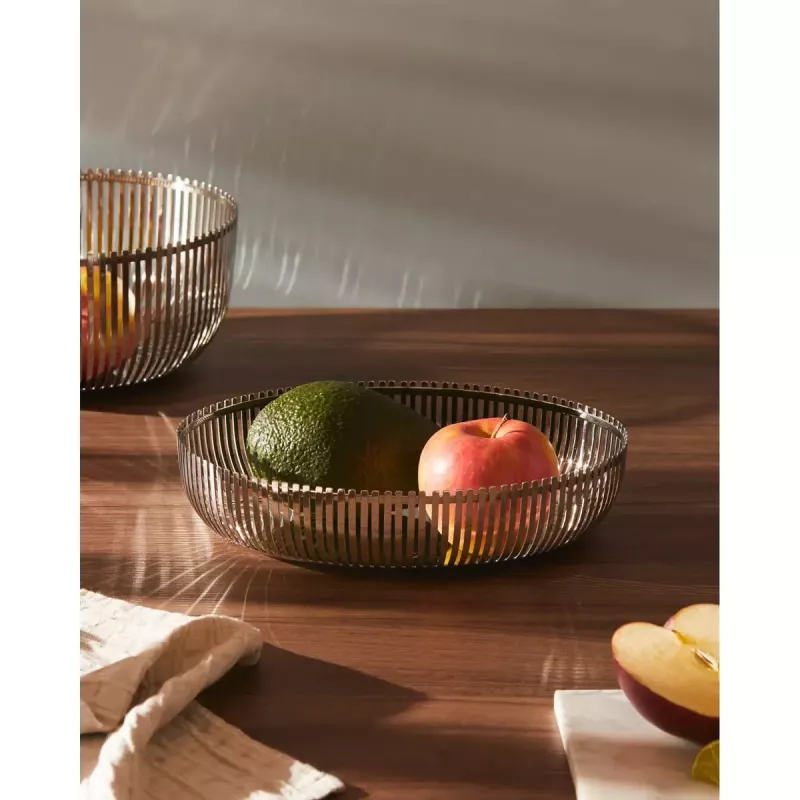 Alessi PCH06/26 Oválny kôš, leštená nehrdzavejúca oceľ, 26 cm