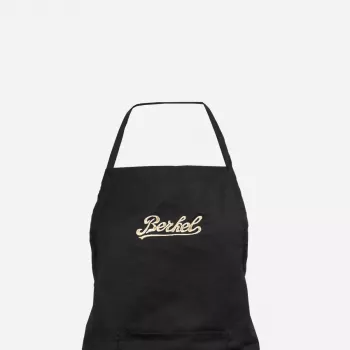 Kuchynská zástera Berkel DV7700N unisex čierna bavlna