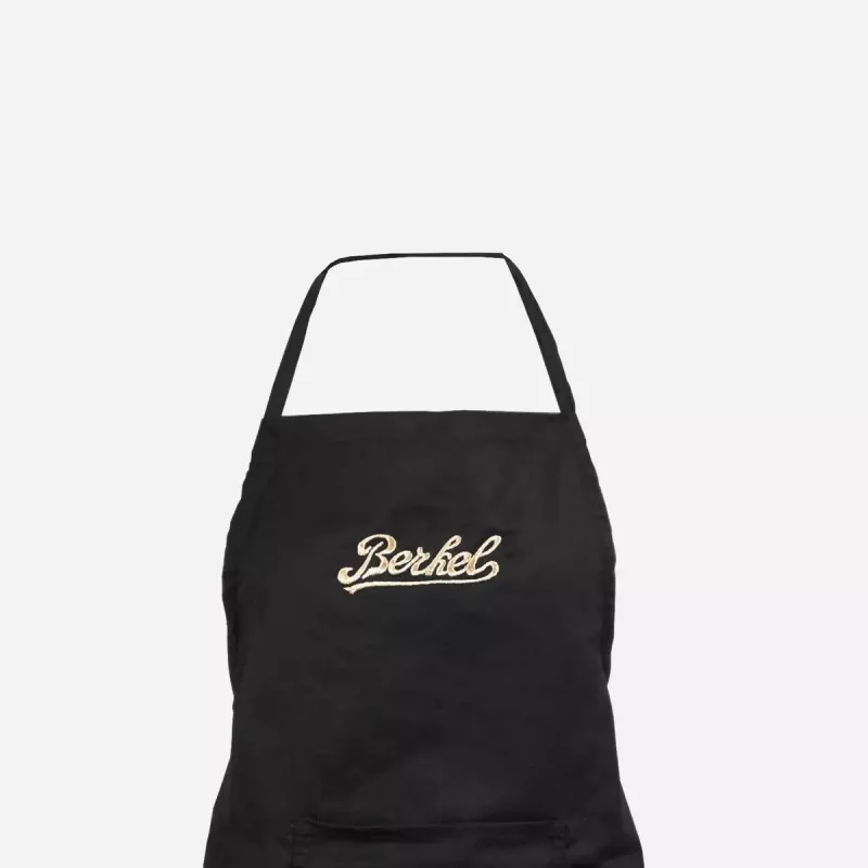Kuchynská zástera Berkel DV7700N unisex čierna bavlna