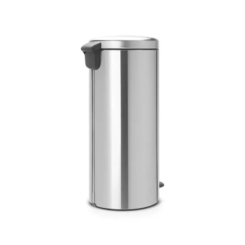 Pedal Bin Brabantia newIcon okrúhly brúsená oceľ priemer 30 cm