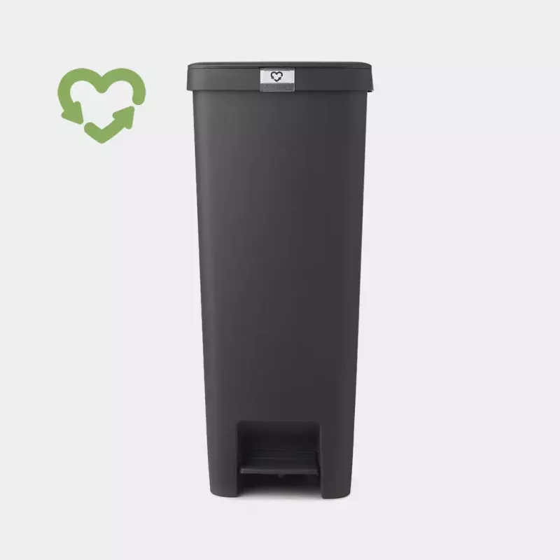 Brabantia odpadkový kôš 40L rohový sivý 800023