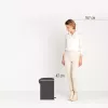 Brabantia NewIcon 20 L okrúhly béžový odpadkový kôš