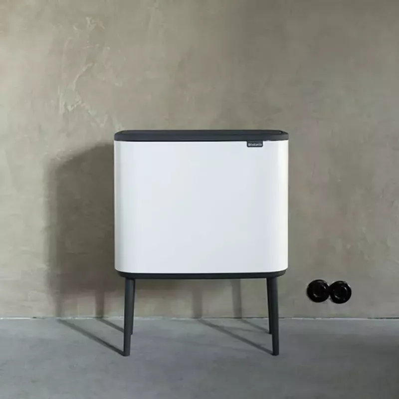 Odpadkový kôš Brabantia 313547 34 L obdĺžnikový plast biely