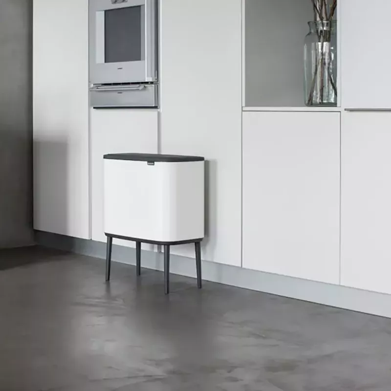 Odpadkový kôš Brabantia 313547 34 L obdĺžnikový plast biely