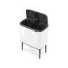 Odpadkový kôš Brabantia 313547 34 L obdĺžnikový plast biely
