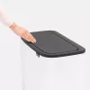 Odpadkový kôš Brabantia 313547 34 L obdĺžnikový plast biely
