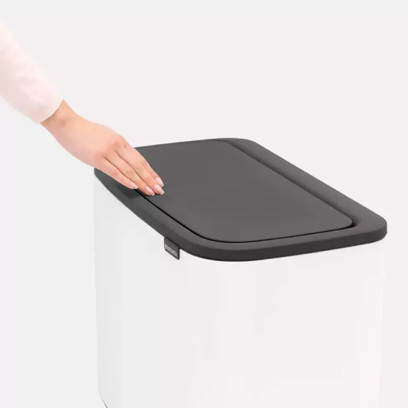 Odpadkový kôš Brabantia 313547 34 L obdĺžnikový plast biely