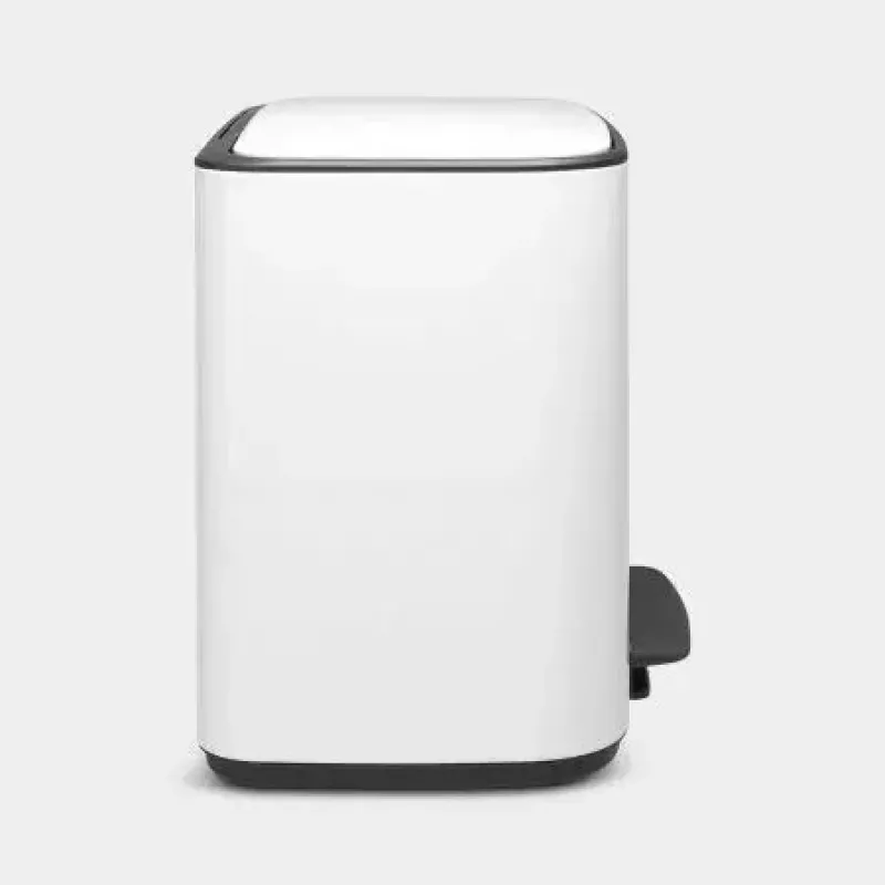 Brabantia Bo 121005 pedálový kôš, 3 x 11 L, biely