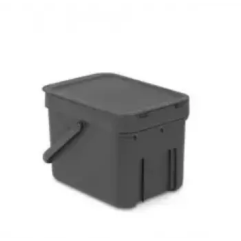 Odpadkový kôš Brabantia 109720 6L obdĺžnikový sivý