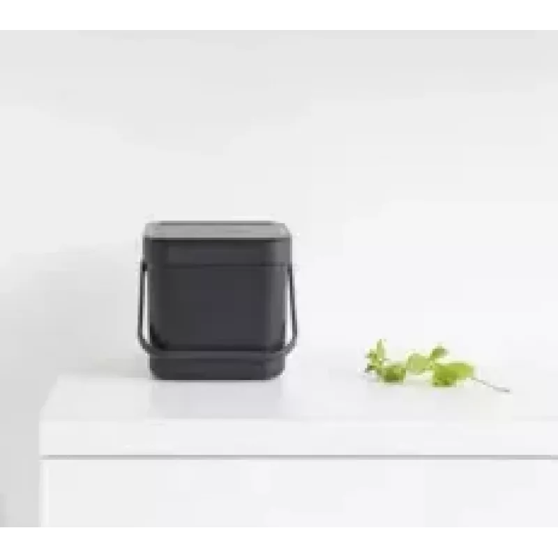 Odpadkový kôš Brabantia 109720 6L obdĺžnikový sivý
