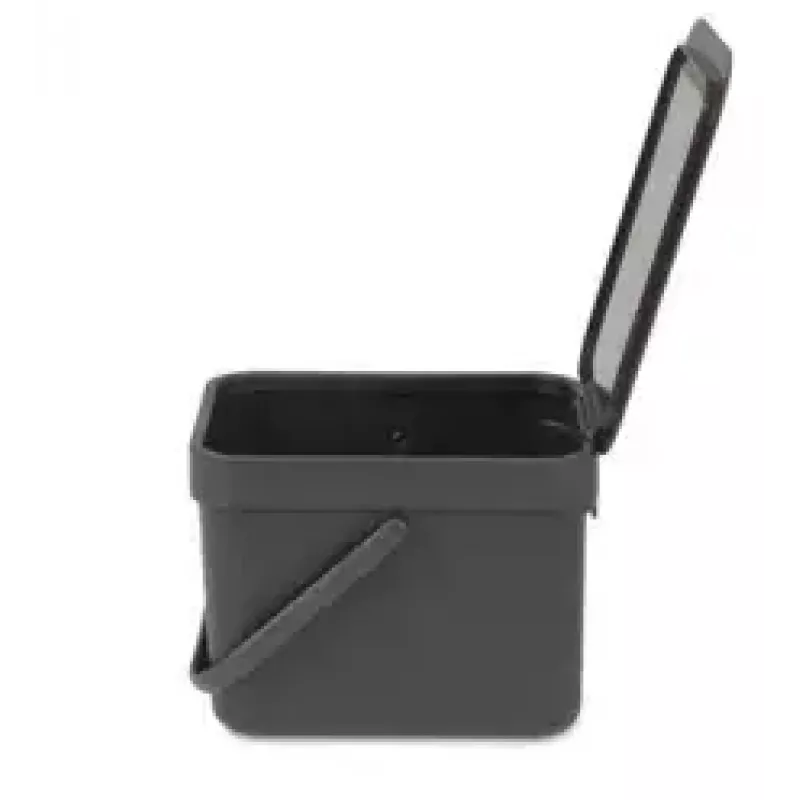 Odpadkový kôš Brabantia 109720 6L obdĺžnikový sivý
