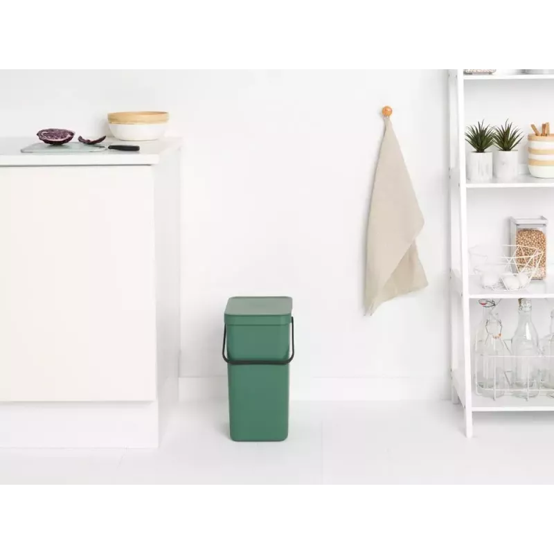 Odpadkový kôš Brabantia 129827 16L obdĺžnikový plast zelený