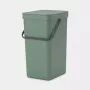 Odpadkový kôš Brabantia 129827 16L obdĺžnikový plast zelený