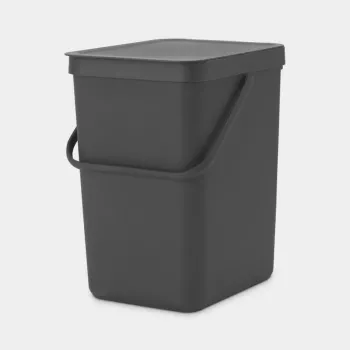 Odpadkový kôš Brabantia 129940 25 l obdĺžnikový plastový sivý