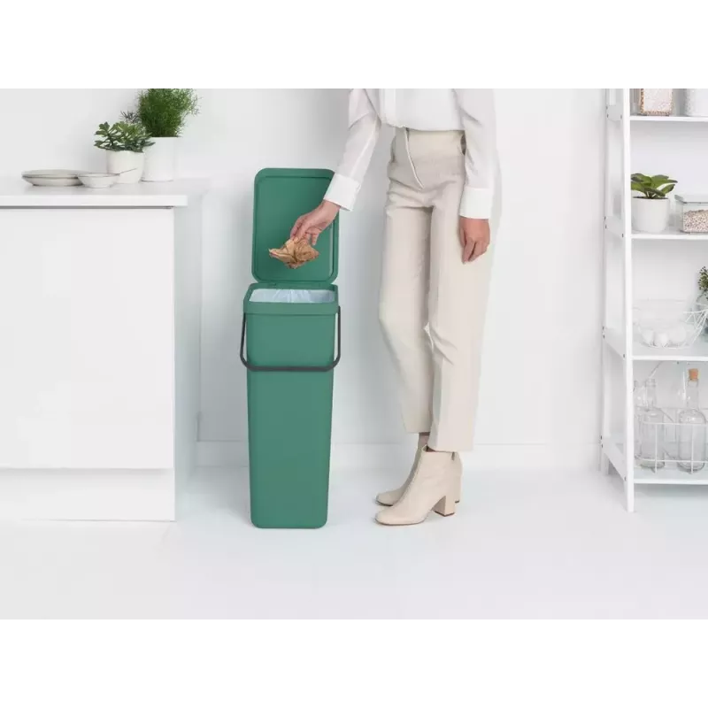 Brabantia Sort & Go 40 l obdĺžnikový zelený