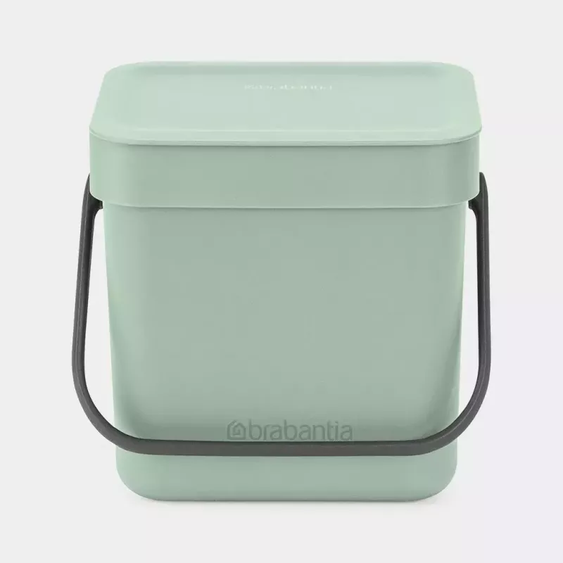 Odpadkový kôš Brabantia Sort & Go 3 l zelený šírka 188 mm hĺbka 139 mm výška 181 mm