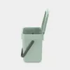 Odpadkový kôš Brabantia Sort & Go 3 l zelený šírka 188 mm hĺbka 139 mm výška 181 mm
