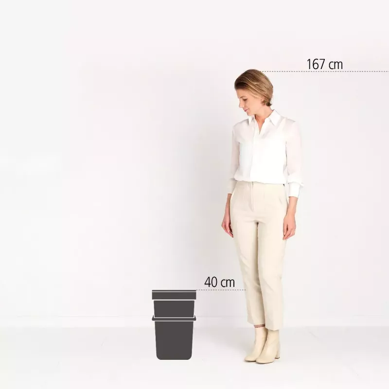 Brabantia Sort & Go 25 l zelený odpadkový kôš 265x340x400 mm