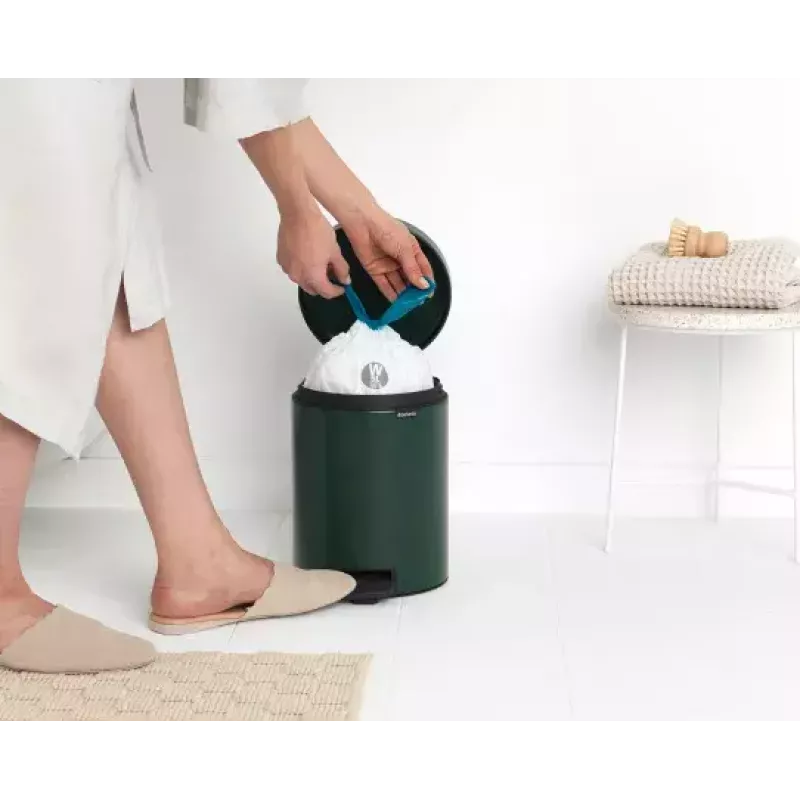 Odpadkový kôš s pedálom Brabantia Newicon 3L zelený