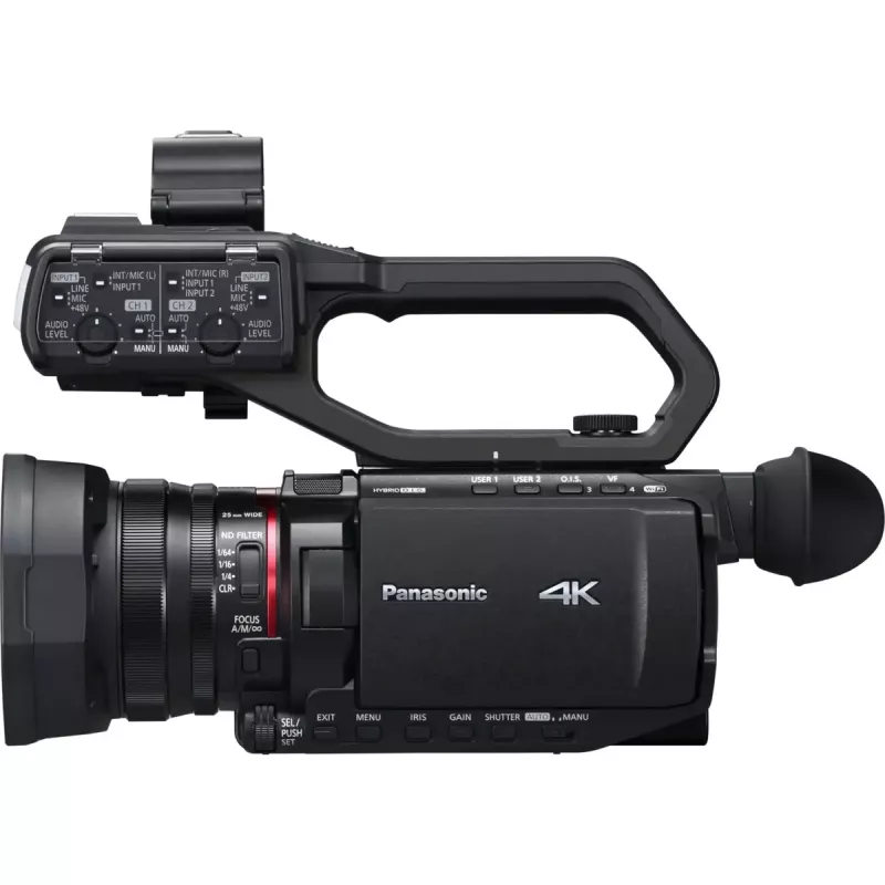 Panasonic AG-CX18EJ 4K 10-bitová 60p videokamera, 8,29 MP, 24x zoom