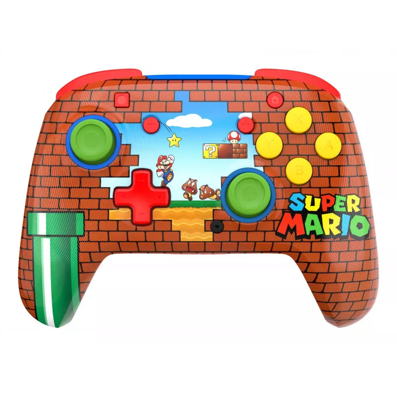 Turtle Beach Rematch Bezdrôtový ovládač pre Nintendo Switch, Mario Bricks Reveal