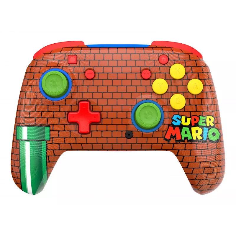 Turtle Beach Rematch Bezdrôtový ovládač pre Nintendo Switch, Mario Bricks Reveal