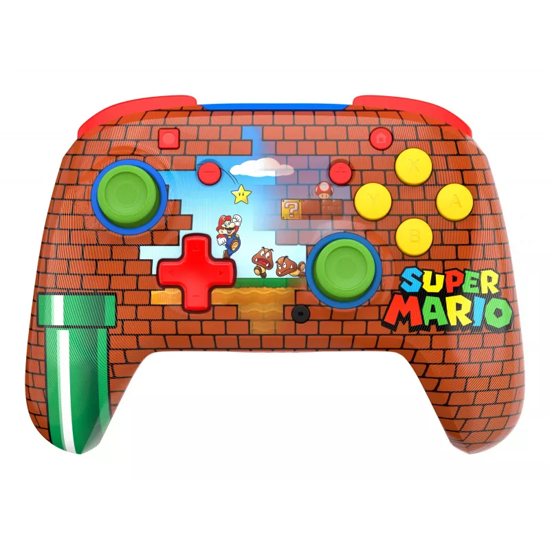 Turtle Beach Rematch Bezdrôtový ovládač pre Nintendo Switch, Mario Bricks Reveal