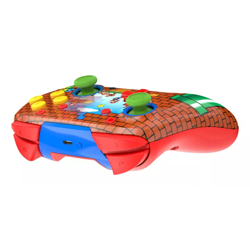 Turtle Beach Rematch Bezdrôtový ovládač pre Nintendo Switch, Mario Bricks Reveal