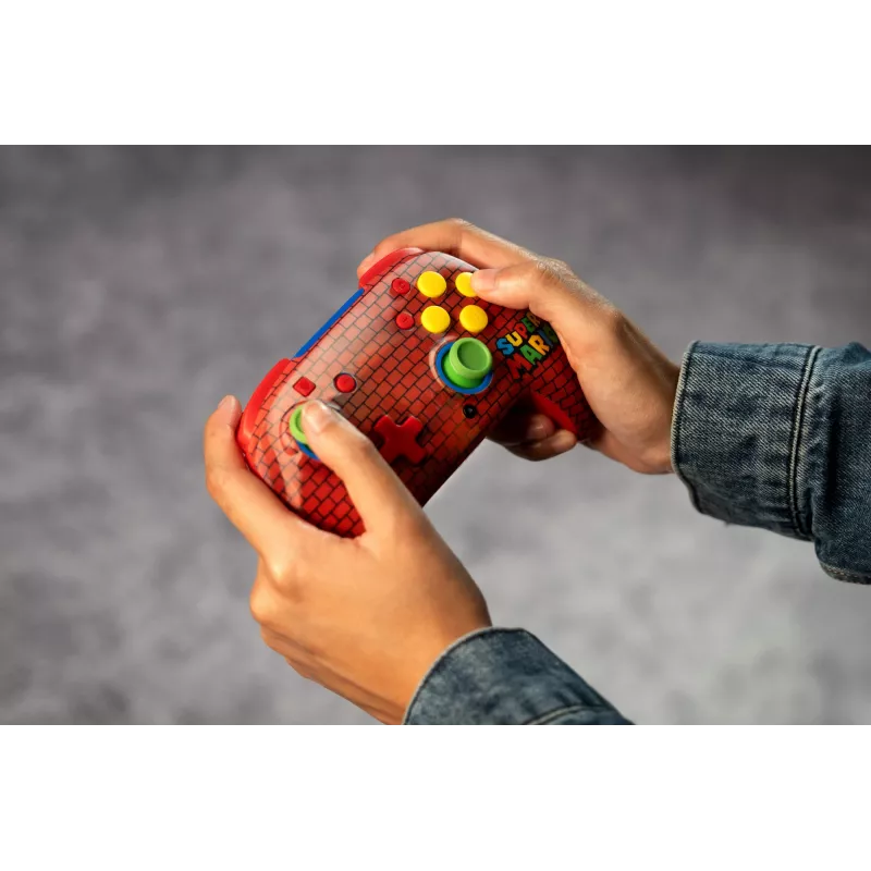 Turtle Beach Rematch Bezdrôtový ovládač pre Nintendo Switch, Mario Bricks Reveal