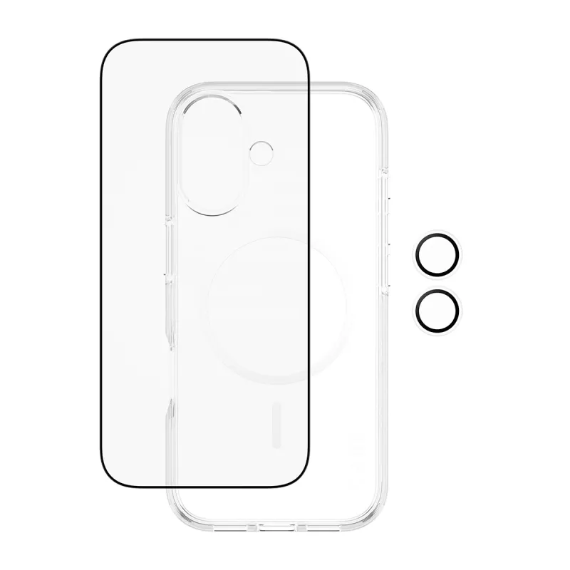 PanzerGlass CARE 3-in-1 Flagship Explorer Bundle iPhone 17 odolný proti poškriabaniu a nárazom