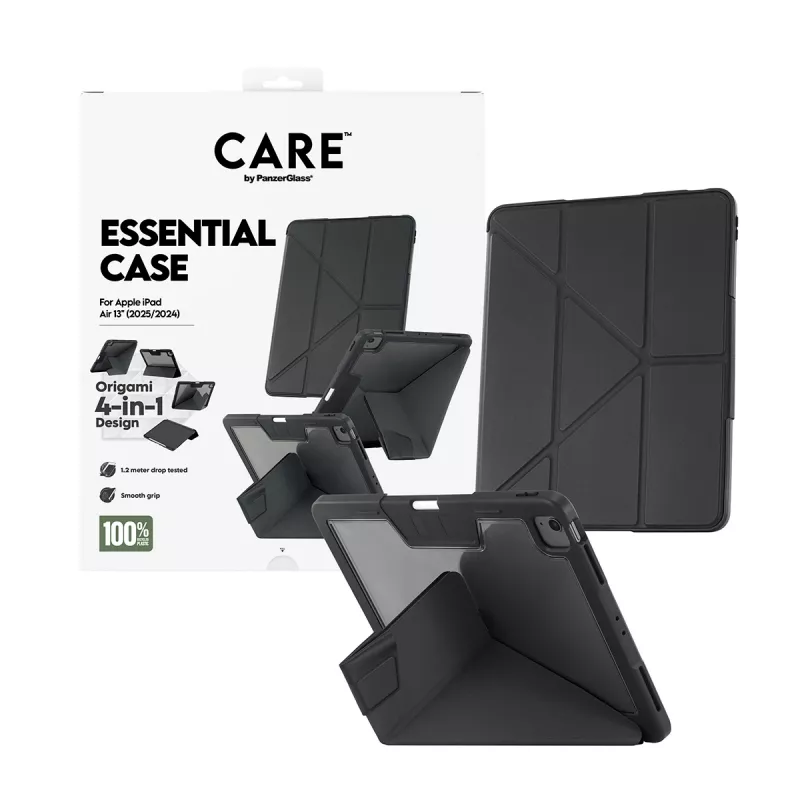 Ochranné puzdro PanzerGlass CR31677 čierne pre iPad Air — TPU konštrukcia