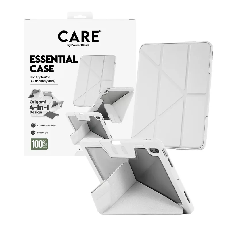 PanzerGlass CARE™ by Essential Case svetlosivá iPad Air 11 palcov (2024-2026)