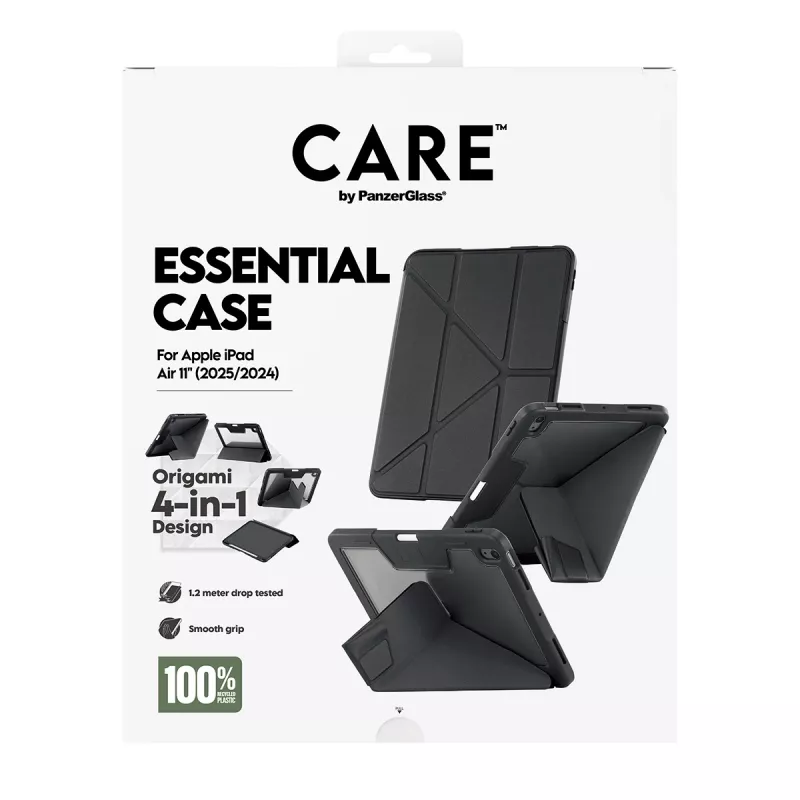 Ochranné puzdro na tablet PanzerGlass TPU Essential Case CR76640 čierne pre iPad Air