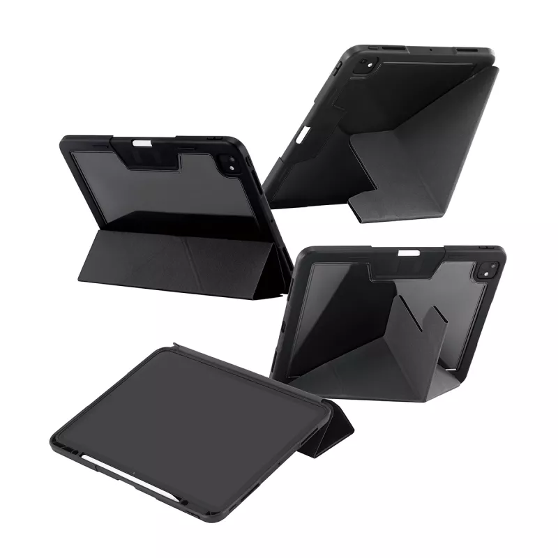 Ochranné TPU puzdro PanzerGlass pre iPad Pro 13 (2024–2025) — čierne