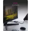 HDMI na VGA adaptér IcyBox IB-AC502a — HDMI A (konektor samec) na VGA (konektor samica) adaptér