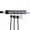 Satechi Type-C Pro Hub, 4K HDMI s Ethernetom, space gray (ST-TCPHEM)