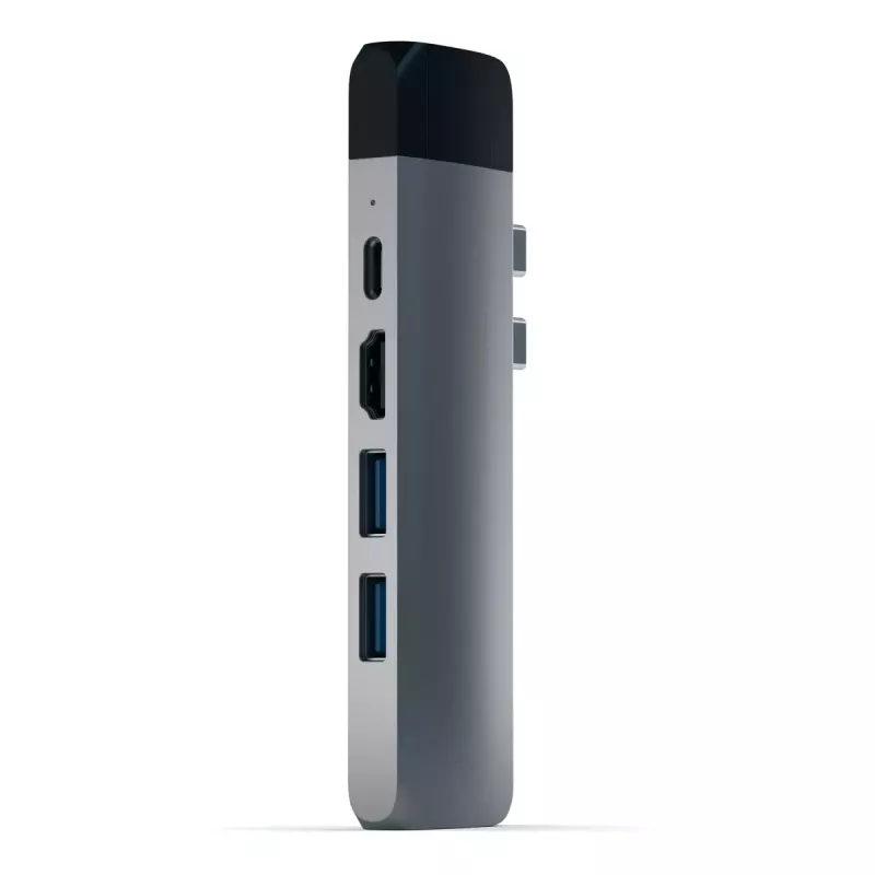Satechi Type-C Pro Hub, 4K HDMI s Ethernetom, space gray (ST-TCPHEM)