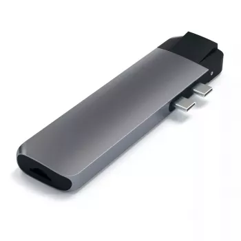 Dokovacia stanica pre notebook Satechi ST-TCPHEM Thunderbolt 3 sivá