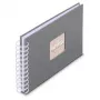 Hama 00009836 fotoalbum sivý 50 listov 10 x 15 špirálová väzba