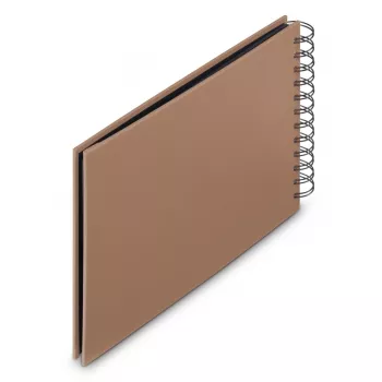 Hama 00009851 fotoalbum hnedý 50 listov 10 x 15 špirálová väzba