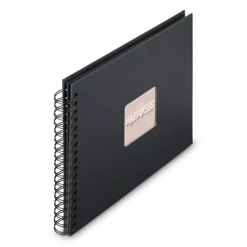 Hama 00009834 fotoalbum čierny 100 listov 10 x 15 špirálová väzba