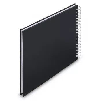 Hama 00009831 fotoalbum čierny 50 listov 10 x 15 špirálová väzba