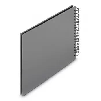 Hama 00009840 fotoalbum sivý 100 listov 10 x 15 špirálová väzba