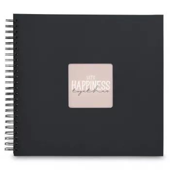 Hama 00009835 fotoalbum čierny 300 listov 10 x 15 špirálová väzba
