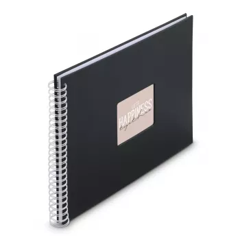 Hama Fine Art fotoalbum čierny 300 listov 10 x 15 cm špirálová väzba