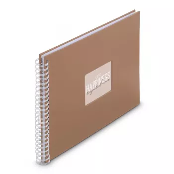 Hama Fine Art fotoalbum hnedý 300 listov 10 x 15 cm špirálová väzba