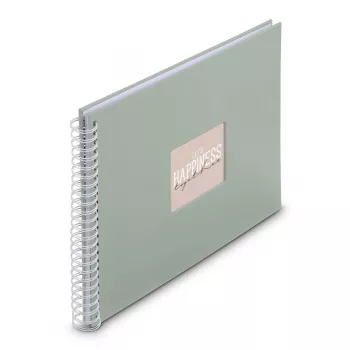 Hama Fine Art fotoalbum šalviový 300 listov 10 x 15 cm špirálová väzba