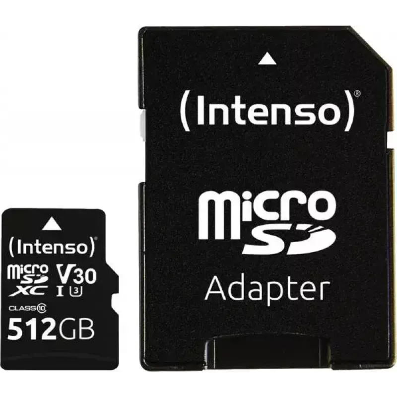 MicroSDXC karta Intenso 512 GB UHS-I trieda 10 3433493