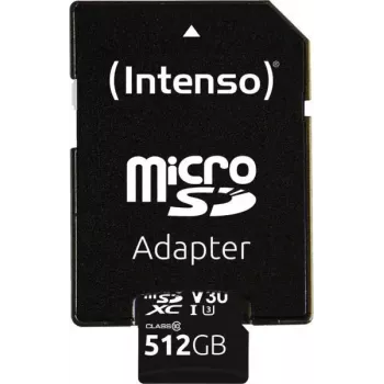 MicroSDXC karta Intenso 512 GB UHS-I trieda 10 3433493