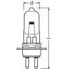 Halogénová žiarovka Osram 64260 30 W